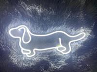 Neon sign-dog