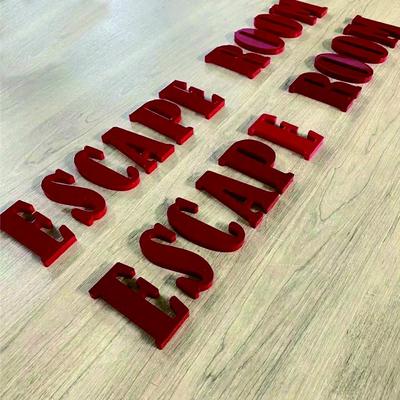 Stainless steel signs