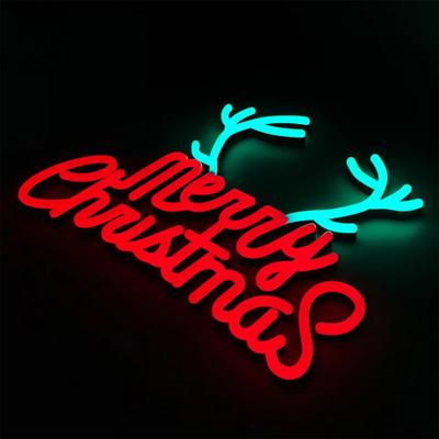 Acrylic neon sign_merry Xmas