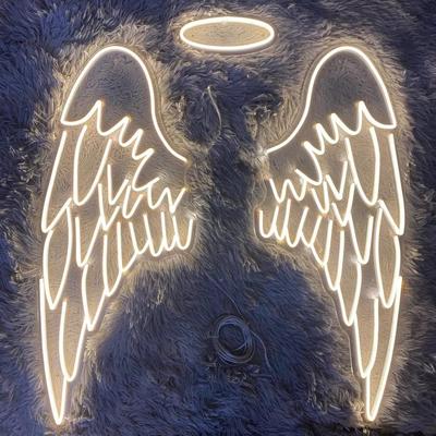 Neon sign-wings