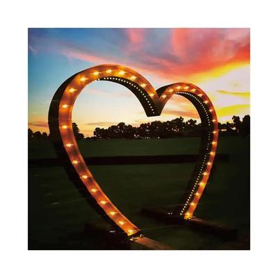 Marquee letters-heart