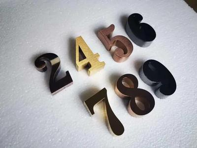 stainless steel numbers